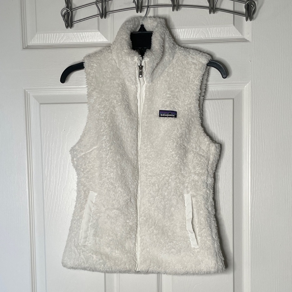 Patagonia Los Gatos Sherpa Fleece Zip Up Vest
